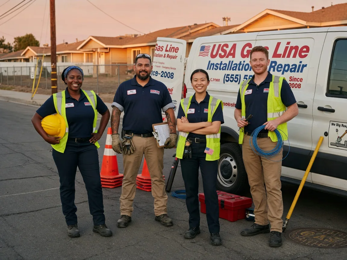 Gas Line Installation company in Jesup, IA